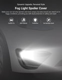 Fog Light Spoiler cover for Tesla Model Y