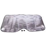 Fold-Up Reflective Windshield Sun Shade with Suction Cups