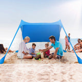 Foldable Beach Canopy Tent Collapsible Shade
