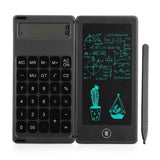 Foldable Calculator & 6 Inch LCD Writing Tablet Digital Drawing