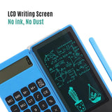 Foldable Calculator & 6 Inch LCD Writing Tablet Digital Drawing