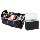Foldable Car Trunk Organizer with Cooler