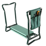 Foldable Garden Kneeler Seat with Kneeling Soft Cushion Pad