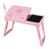 Foldable Laptop Table Bed Notebook Desk