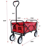 Folding Wagon Garden Shopping Beach Cart
