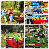 Folding Wagon Garden Shopping Beach Cart