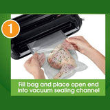 FoodSaver Vacuum Sealer System with Starter Bags & Rolls