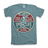 Football Competition Men's Bamboo Viscose/Organic Cotton Short Sleeve Graphic T-Shirt