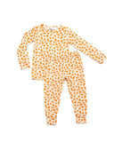 Orange Football Bamboo Pajamas