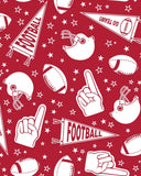 Football Bamboo One-Piece for Baby
