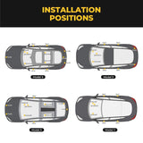 TESERY Footwell / Puddle / Glovebox / Frunk / Trunk LED Lights for Model 3/Y/S/X