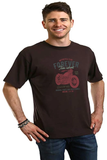FOREVER TWO WHEEL Men's Bamboo Viscose/Organic Cotton Short Sleeve Graphic T-Shirt