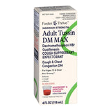 Foster & Thrive Adult Tussin DM MAX - Maximum Strength - 4 oz