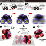 Four-Wheel Drive Two-Way Inertial Off-Road 360° Stunt Toy Car