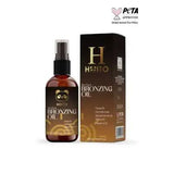 Hoito Bronzing Oil - Natural Skincare for a Sun-Kissed Glow, Moisturizing Oil with Argan Oil, Paraben Free