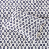 Hand Stitched Block Print Kantha Pillow Sham Pairs