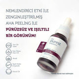 The Purest Solutions Exfoliating Facial Peeling - AHA BHA Exfoliant with Tasmanian Pepper & Hyaluronic Acid - 1.01 fl oz