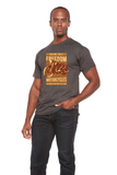 Freedom Motorcycles Men's Bamboo Viscose/Organic Cotton Short Sleeve Graphic T-Shirt
