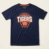 Champion NCAA Auburn Tigers Boys Short Sleeve Crew Neck Raglan T-Shirt, M 8/10
