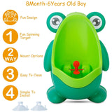 Frog Potty Training Urinal Bathroom with Funny Aiming Target