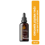 From Natura Organic Cold-Pressed Jojoba Oil for Radiant Skin 30 ml