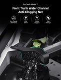 Front Trunk Drain Channel Filter Net for Model Y | Prevent Water Damage (2-Pack)
