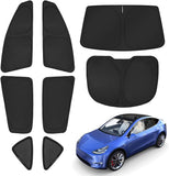 Full 8pcs Set Side Window Shade for Model Y | TESERY