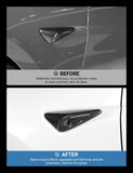 Full Side Camera Covers for Tesla Model 3 / Y - Carbon Fiber Exterior Mods