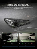 Full Side Camera Covers for Tesla Model 3 / Y - Carbon Fiber Exterior Mods