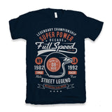 Full Speed Super Men's Bamboo Viscose/Organic Cotton Short Sleeve Graphic T-Shirt