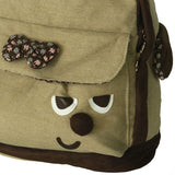 [Funny Life] Fabric Art School Backpack Outdoor Daypack
