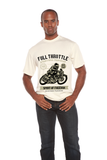 Fuul Throttle Men's Bamboo Viscose/Organic Cotton Short Sleeve Graphic T-Shirt