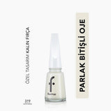 Flormar Nail Enamel High-Pigment Nail Polish in White Dance 11ml