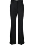 Dries Van Noten Women Pinstripped Wool Trousers