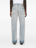 Celine Men Jeans Wesley In Denim Lavaggio Eastside Distressed