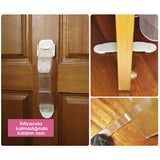 Miny Baby Safety Door Stopper - Transparent Childproofing Solution for Finger Protection
