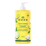 Nuxe Sweet Lemon Delightful Shower Gel: Refreshing & Fragrant - 750ml Large Size for Long Lasting Use
