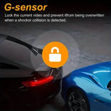 G Sensor HD Night Vision Loop Recording Wide Angle Car DVR