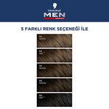 Men Perfect 70 Dark Brown Hair Dye - Men's Hair Dye for Grey Hair Coverage