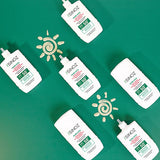 Sinoz Cica Tiger Grass Tinted Sunscreen SPF50+: Color Correcting, Redness Reducing Mineral Sunscreen with Hyaluronic Acid - Evens Skin Tone