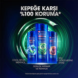 Clear Men: Advanced Anti-Dandruff Shampoo for Men - Cedarwood Eucalyptus - Itchy & Oily Scalp Relief - 48H Freshness