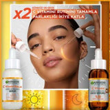 Garnier Vitamin C Serum - Anti-aging Night Serum for Brightening & Hydration, Vegan Skincare, 1.01 fl oz