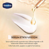 Vaseline Gluta-Hya Serum UV Protective Hydrating Body Lotion - Brightening, Non-Greasy Moisturizer with GlutaGlow Technology