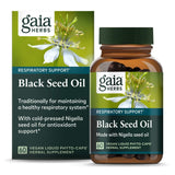 Gaia Herbs Black Seed Oil 60 Vcaps