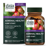 Gaia Herbs Jump Revive Start - Helps Sustain Healthy Energy and Stress Levels - with Cordyceps, Schisandra, Rhodiola, and Licorice - 60 Vegan Liquid Phyto-Capsules (30-Day Supply)