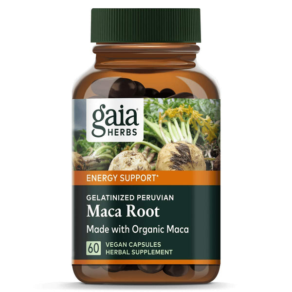 Gaia Herbs, Maca Root, 60 caps