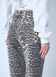 Ganni Women Betzy Leopard Print Jeans