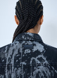 Ganni Women Heavy Denim Belted Jacket