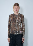 Ganni Women Mesh Top