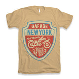 Garage New York Men's Bamboo Viscose/Organic Cotton Short Sleeve Graphic T-Shirt